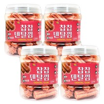 쏨달펫 찹찹 덴탈껌 250g 30개입, 장+유산균, 4개