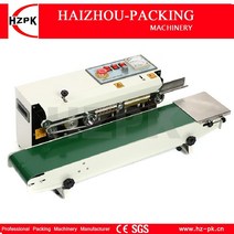 밴드실러 HZPK 금속 스프레이 페인트 데스크 테이블 연속 밴드 실러 플라스틱 차 식품 가방 컨베이어 벨트, 01 Plastic gear_01 220V, 01 EU 플러그