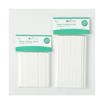 베이킹파티 쿠킹플러스 종이 롤리팝 스틱 100p 캔디스틱