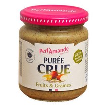 Perlamande 아몬드 캐슈넛 버터 크림 200g Puree Fruits & Raw Seeds 200gr, 1개