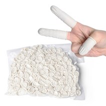 미용 100pieces/set Finger Holster White Latex Disposable Gloves For Beauty Tattoo Factory Processing, 01 100 pcs