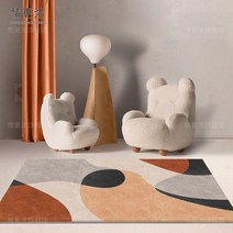 스웨덴 감성 초대형 대형 카페트 손세탁 세탁기 사용 가능 사계절 러그매트 두께 1cm