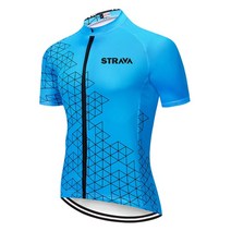 2021 strava 여름 사이클링 저지 세트 타이츠 ropa ciclismo 사이클링