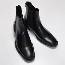 남자 첼시부츠 앵글부츠 키높이4cm 천연소가죽