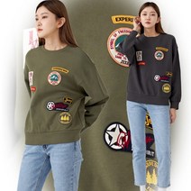 지프 지프 여성 와펜시리즈 맨투맨 (JN1TSF813)