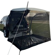 카텐트 쉘터 차박 car rear roof awning 태양 보호소 휴대용 야외 car canopy sun shade canopy tent for cars 트럭 car rear, 없음