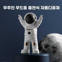 우주인 무드등 충전식 자동디퓨져 벽걸이 인테리어소품, 본체1개 + 디퓨져3개, 그린, 힐튼