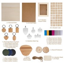 레이저조각기 레이져각인기 절단기 커팅기 모든 레이저 조각사용 소재 상자 애완 동물 ID 태그/미완성 나, 06 set 6