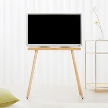 캠포티아 원타임 LG 룸앤티비 거치대 TV 스탠드, 룸앤티비 2세대, 6. TV용 가죽손잡이(화이트)