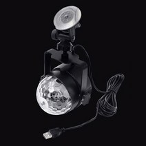 LED미러볼 미니미러볼 홈파티조명등 흡착식 무대조명 USB