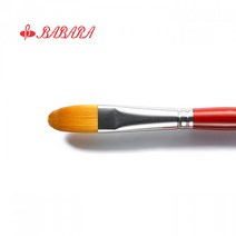 바바라 유화/아크릴겸용붓 20F 소 6본세트
