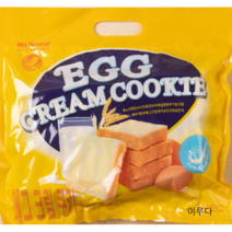 노브랜드 에그크림쿠키 300g + 맨토스 증정, 1개