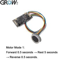 지문인식도어락 무타공 KS200 DC3.7V--6.5V/4 * AA 배터리 모터 출력 지문 제어 보드 + R502-A 지문 모듈, 01 Motor Mode 1