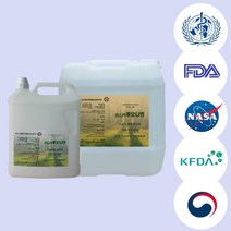 환경부에서 허가받은 살균소독제 실내 소독 노래방 살균제 만나오투 플러스 5L 20L, 5L 살균소독제