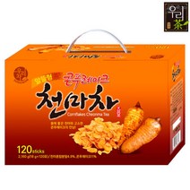 송원 콘푸레이크 천마차 120T율무차콘플레이크호두아몬드율무차생강쌍화대추, 송원 보이차40T x 2개