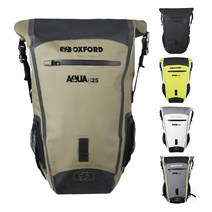 옥스포드 Aqua B-25 Backpack 백팩 오토바이 바이크 모터사이클 라이딩 생활방수 가방, Khaki-BK