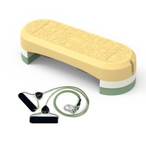 이고진 점프 스텝박스 3단 튜빙밴드세트 계단운동기구 스테퍼