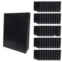 무광쇼핑백 T3(260x90x350) 50p, 블랙