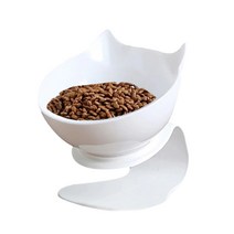 칼리펫 반려동물 사료밀폐용기 2.5L 강아지 고양이 사료보관함 2kg 계량컵 간식통 PET BOWL 식기 1구, PET BOWL_화이트