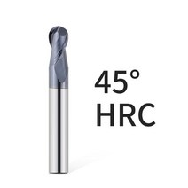 밀링머신 볼 코 엔드 밀 텅스텐 카바이드 커터 cnc 라우터 비트 도구 hrc 플루트, r0.5xd4x50l, hrc45
