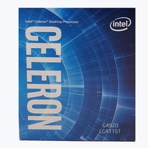 인텔 셀러론 G4920 (커피레이크) 벌크