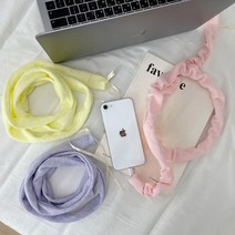 닷드 충전기 케이블 전선 코드 보호 커버 가리개 꾸미기 삭스 소형 1개, 옐로우