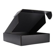 5psc/10 개/몫 컬러 카 톤 작은 선물 포장 상자 빈 크 래 프 트 지원 사용자 지정 크기 인쇄 된 로고 패턴, 01 Plain Black Boxes, 02 10pcs