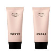 1+1 코코앤코 코코넛 래디언스 에센스물광비비크림 SPF50+PA++++ 50ml 자외선차단 홍조 보습 재생, 비비크림