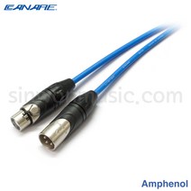 카나레 L-2T2S 2m 파랑색 마이크케이블 암페놀 XLR(F)-XLR(M)타입 CA-FM