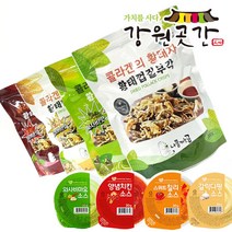 콜라겐의황태자 명태껍질튀각 황태껍질부각 4가지 맛, [오늘출발] 갈릭버터맛 150g