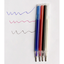 열펜 아이롱 청바지 옷 수선 원단 재단선 그리기, 4-열펜-흰색