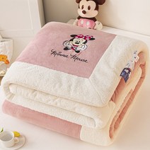 디즈니 데이지덕 도날드덕 미니마우스 미키마우스 극세사수면 사계절 귀여운 캐릭터이불
