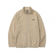 에프씨엠 클럽 스탠다드 플리스 집업 자켓 베이지 CLUB ST안다르 D FLLECE ZIPUP JACKET
