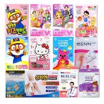 아쿠아밴드 방수밴드 캐릭터밴드 (마스크증정), 숨쉬는 아쿠아밴드 혼합12매  3팩