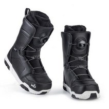 스노보드 부츠 전용 신발 겨울 스포츠 장비 스키 방한 방수화, 275, 블랙 스노보드화