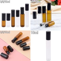 가라지팜 롤러볼 향수공병 갈색 - 3ML 롤온공병 샘플용기 롤온용기, 갈색 - 10ml