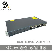 CISCO WS-C2960-PLUS 24TC-S 스위치허브