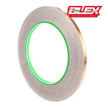 PGM*^몰BLEX 블렉스 전도성 동테이프 0.05T x 5mm 30M 박테이프 전기회로 금속 구리 황테이프 전자파차단^^췤pgm, a^^옵션없슴