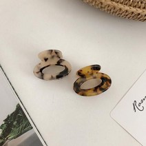 로맨틱모모 프랑스핀 호피 포인트 집게핀