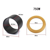 진공 펌프 오일 프리 뮤트 공기 압축기 실린더 슬리브 피스톤 링 Acuum, 02 For 750W