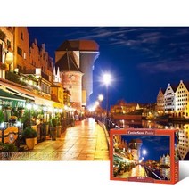 캐스토랜드 직소퍼즐 조각 그단스크거리의 야경 풍경퍼즐 풍경화퍼즐 8W03DF7F, 1개, 1개