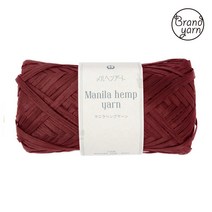 브랜드얀 마닐라햄프 종이실 여름 가방 소품실, 516 보르도