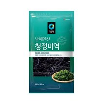 청정원 엄마손맛 맞벌이 우리가족 남해안산 청정 미역 200g (80인분) 국민국 아기국 산모 자취 집밥 간편식 오이냉국 무침 생일 산모 출산 미소장국, 1개