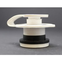 JSP Manufacturing 애프터마켓 화이트 표준 2.5cm(1인치) 샤프트 쿨러 배수 플러그 어셈블리 콜맨 쿨러와 호환 (1), 1