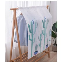 지니홀딩스 모던 행거커버 옷걸이 커버 옷 먼지 방지 옷보호 커버 옷가리개 옷 덮개, 팬더, 1개, 1개