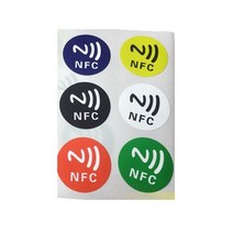 nfc스티커NFC 213 칩 일반 스티커 13.56mhz IC ISO14443A 144 바이트 30mm, 한개옵션1, 한개옵션0