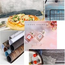 셀프 1인 스튜디오 촬영 컨셉 배경지 제품촬영 무지, 색상_L타입 레드와 블루, 상세페이지 참조