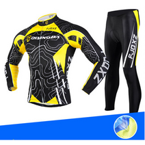 남성 사이클복 자전거의류 긴팔 상하의세트 HIT No.7 CV22