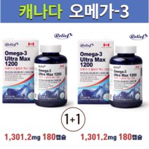 캐나다 오메가3 DHA EPA 불포화지방 이소성지방 알티지rTG 장용성 비타민D 혈행 뼈건강 뇌건강 ncs 부스터 근육 근육량 오메가3추천, 2개