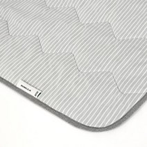 이케아 브란들릴리아 이불 시원함 그레이 스트라이프 150x200 cm